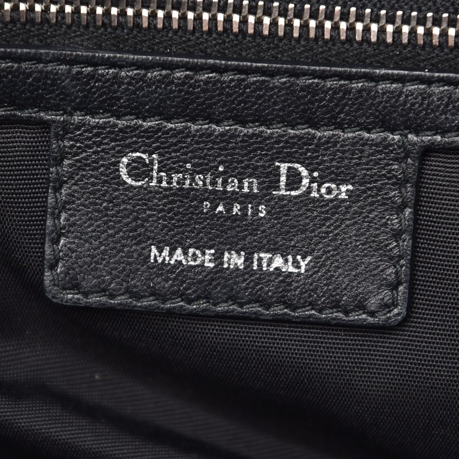 Christian Dior Lambskin Cannage Large Dior Soft Shopping Tote Black 6 of 12