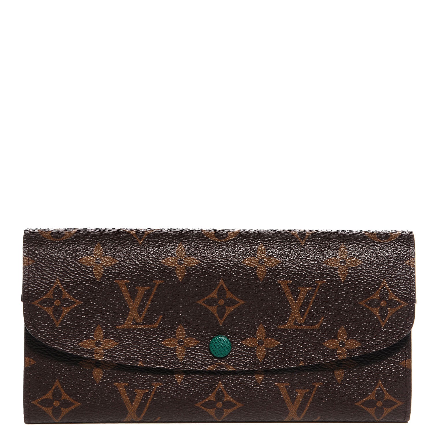 Louis Vuitton Monogram Emilie Wallet Vert 1 of 8