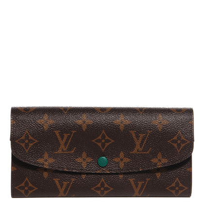 Louis Vuitton Monogram Emilie Wallet Vert 1 of 8