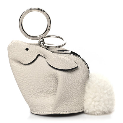 Loewe Calfskin Bunny Charm Soft White 1 of 6
