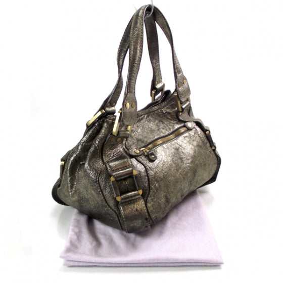 Jimmy Choo Leather Mahala Silver 3 of 10