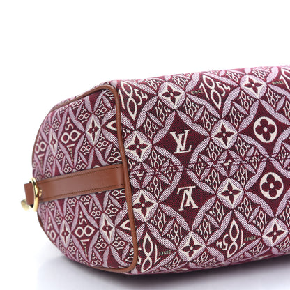 Louis Vuitton Jacquard Since 1854 Speedy Bandouliere 25 Bordeaux 5 of 9