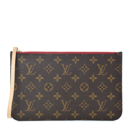 Louis Vuitton Monogram Neverfull MM GM Pochette Cherry 1 of 6