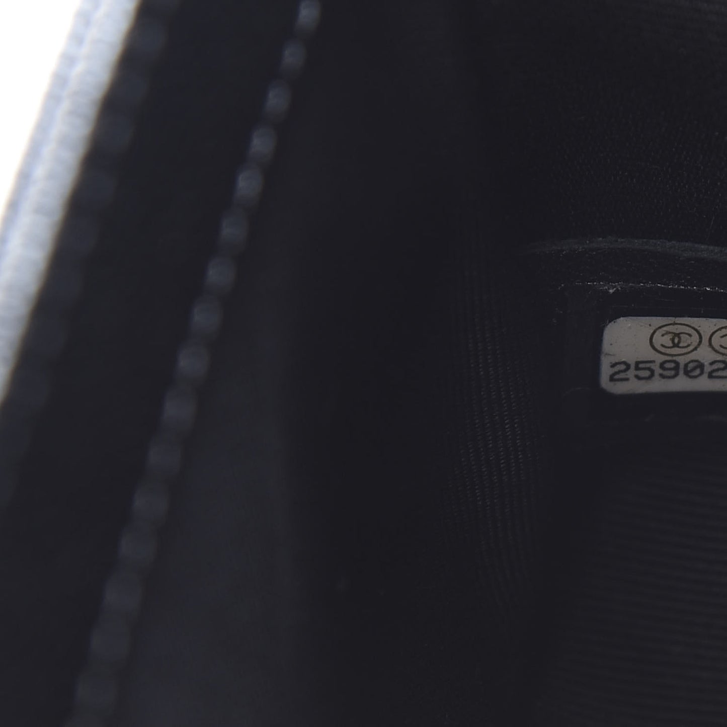 Caviar Quilted Small Boy Flap Black