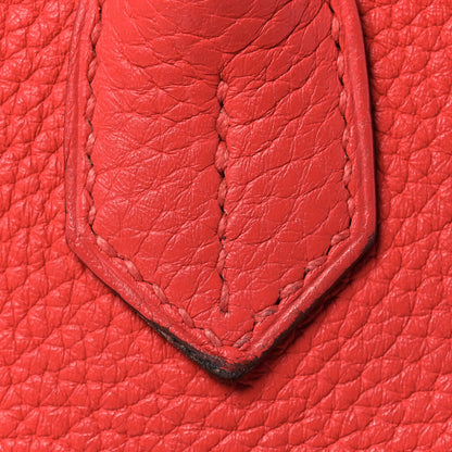 Hermes Taurillon Clemence Birkin 35 Rose Jaipur 12 of 14