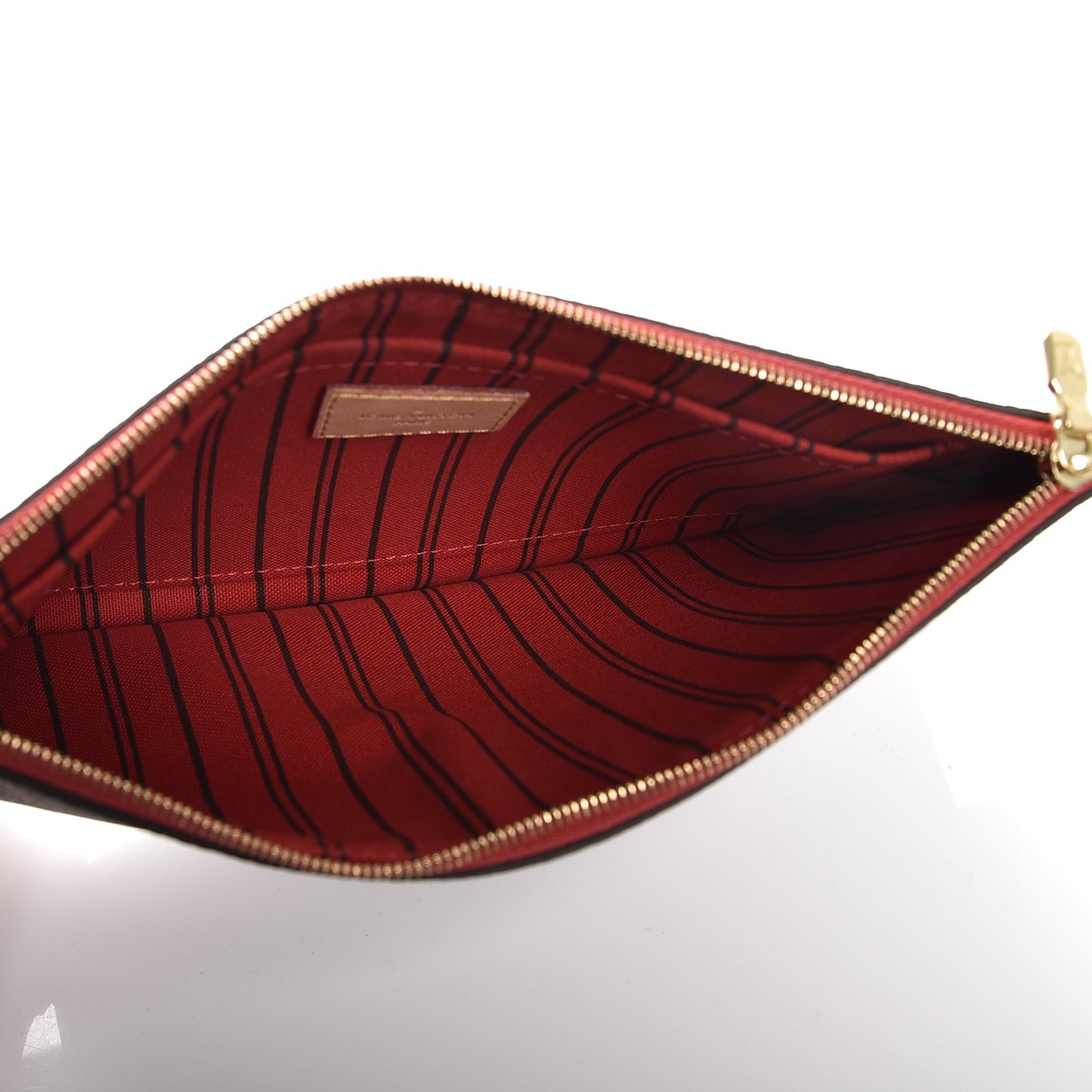 Monogram Neverfull MM GM Pochette Cherry