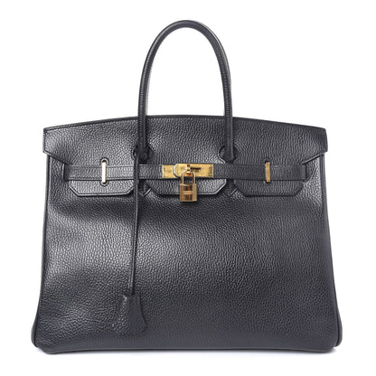 Hermes Ardennes Birkin 35 Black 1 of 37