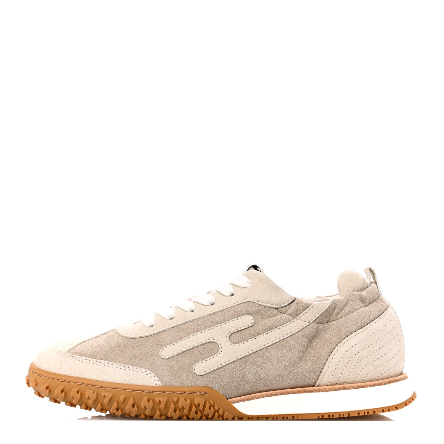 Hermes Suede Goatskin Jet Sneakers 36 Beige Esquisse Glaise 1 of 10