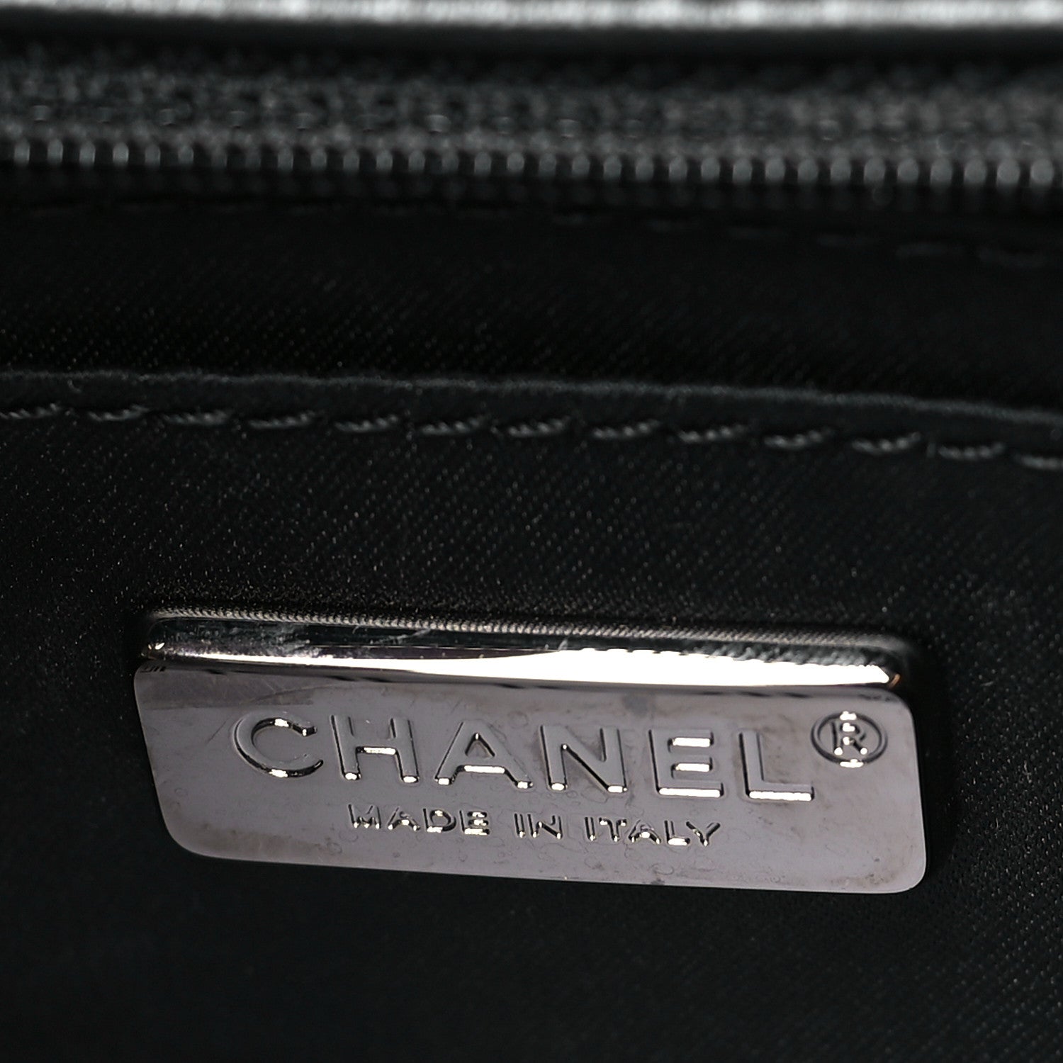 Chanel Sequin Medium Single Flap Silver Black Multicolor 6 of 10