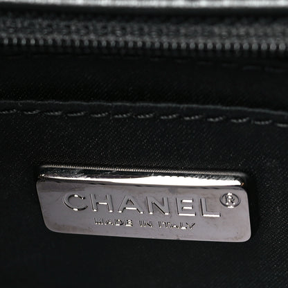 Chanel Sequin Medium Single Flap Silver Black Multicolor 6 of 10