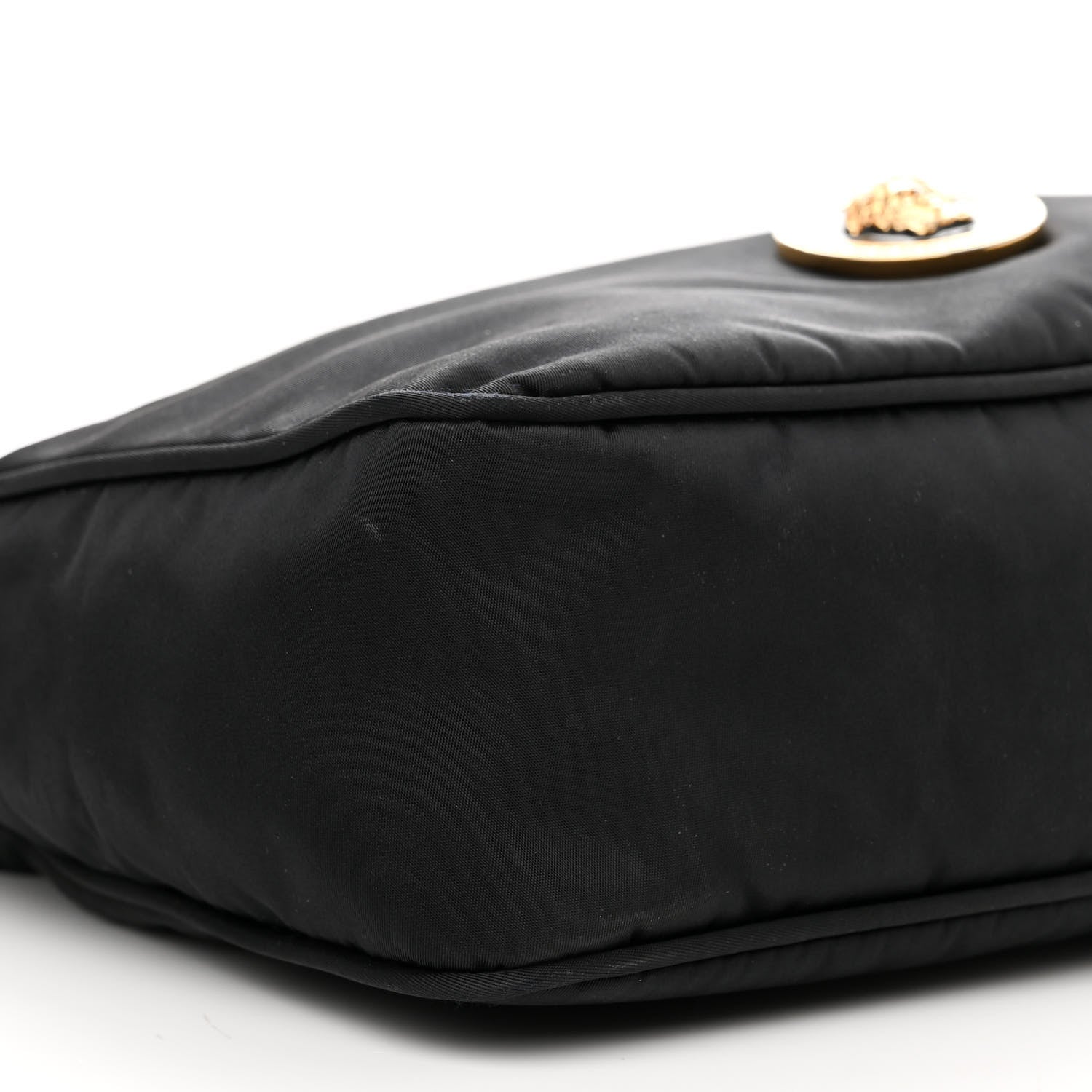 Versace Nylon Medusa Shoulder Bag Black 9 of 10