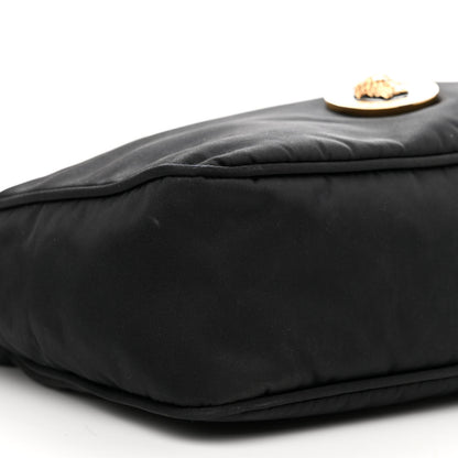 Versace Nylon Medusa Shoulder Bag Black 9 of 10