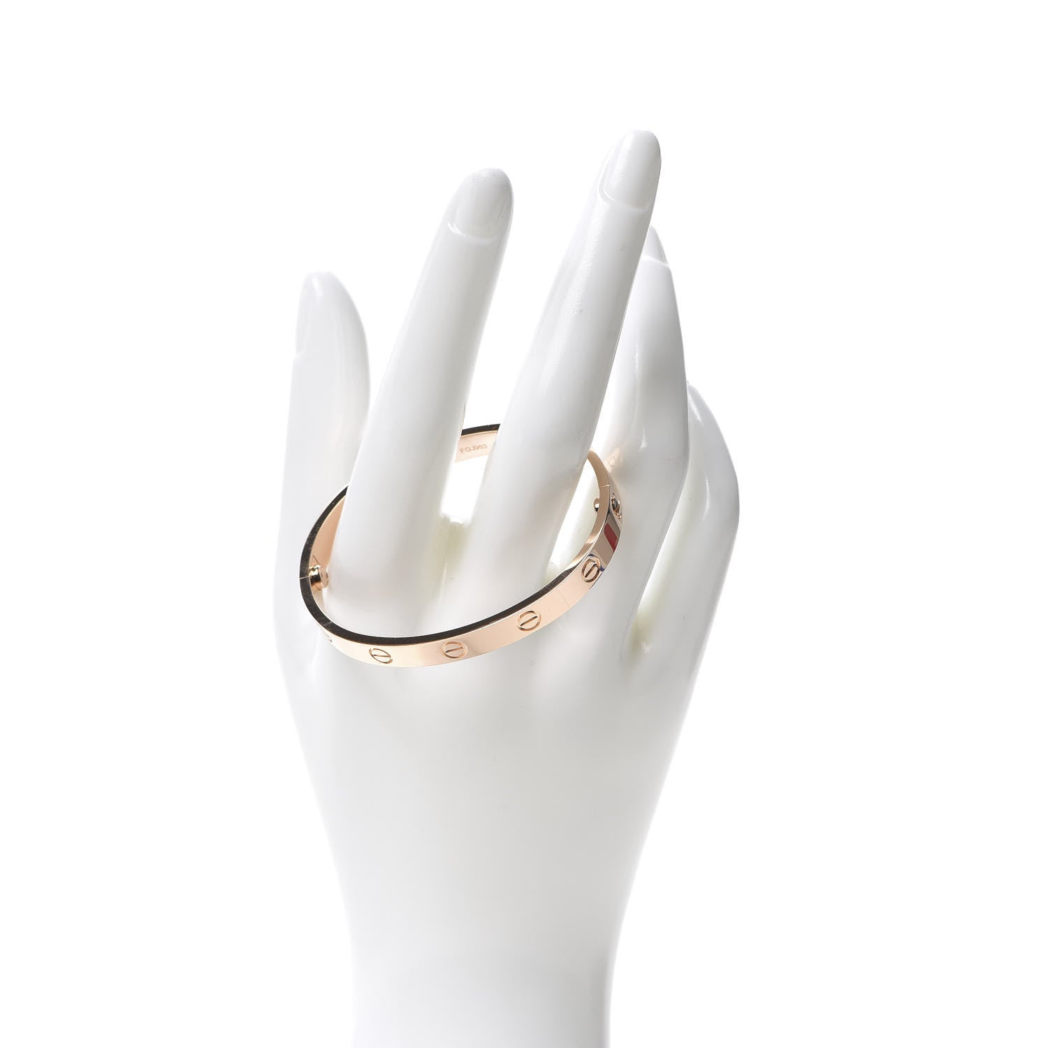 Cartier 18K Pink Gold LOVE Bracelet 16 2 of 7