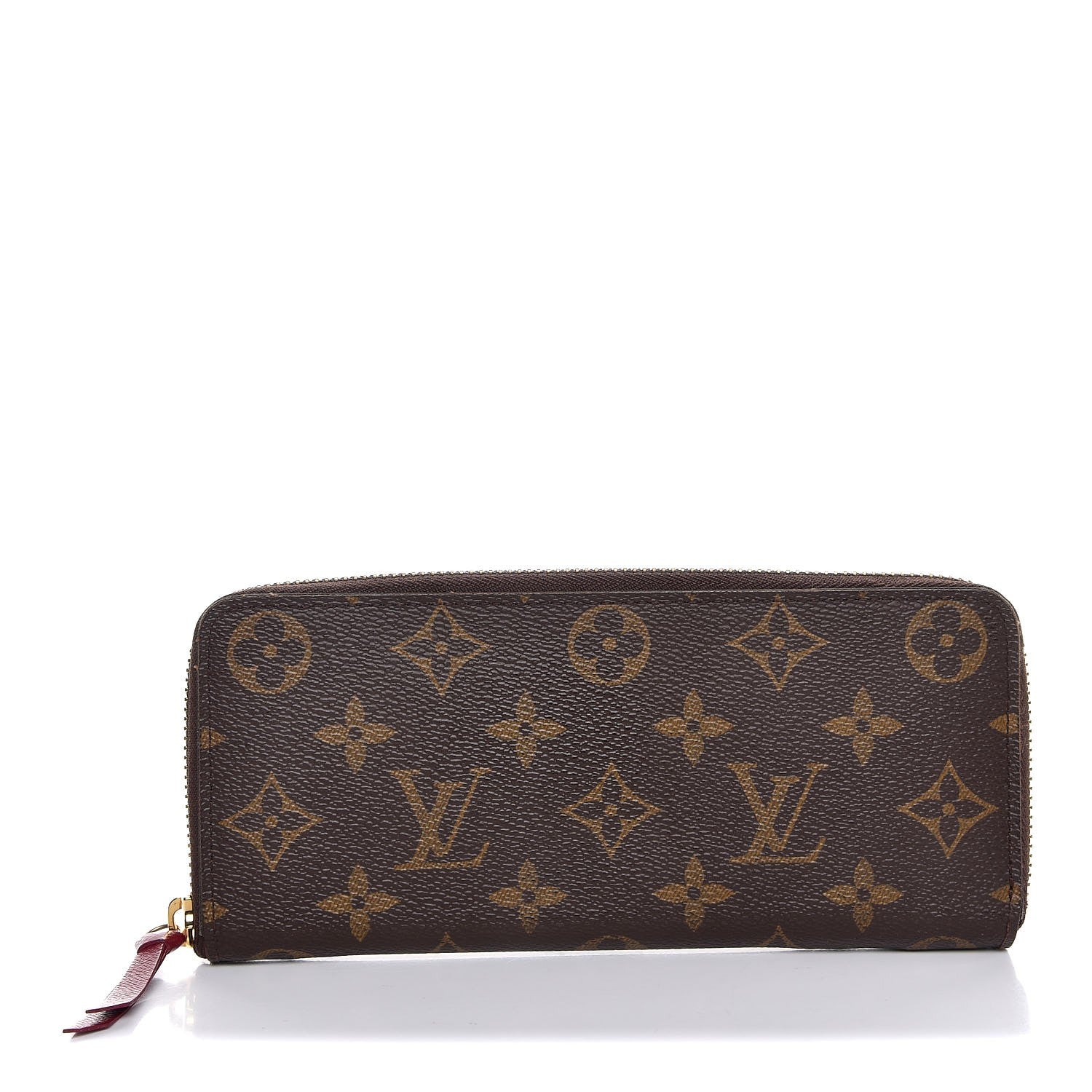 Louis Vuitton Monogram Clemence Wallet Fuchsia 1 of 8