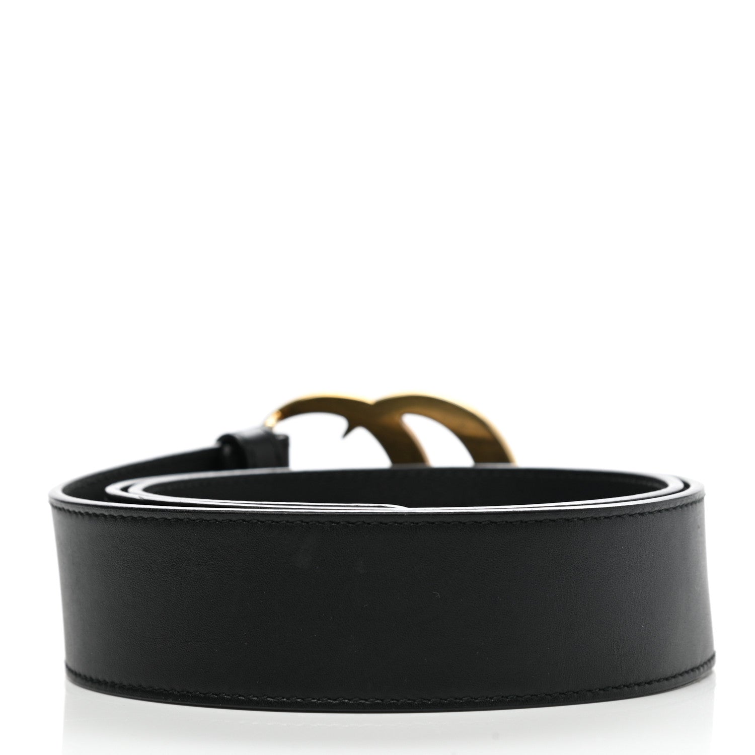 Gucci Calfskin Double G 40mm Belt 85 34 Black 2 of 5