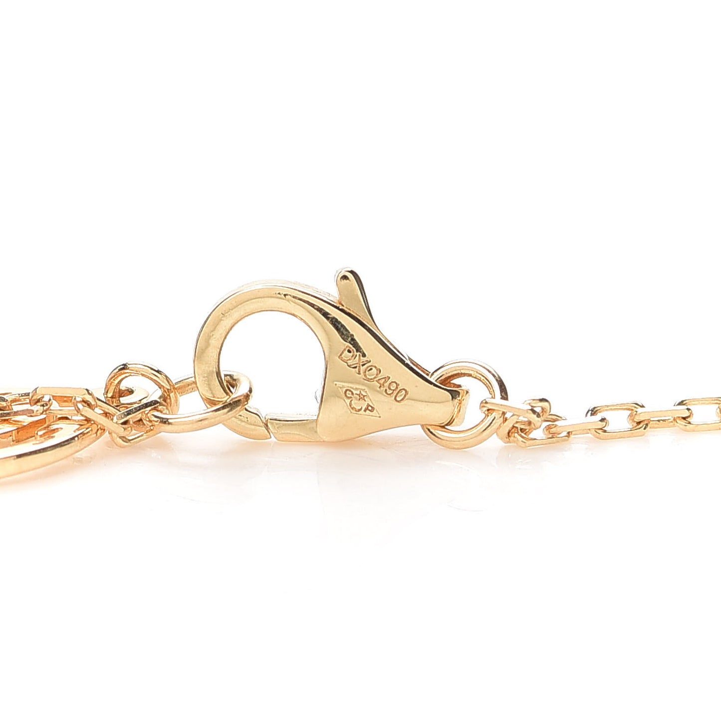 18K Yellow Gold Diamond LM D'Amour Pendant Necklace