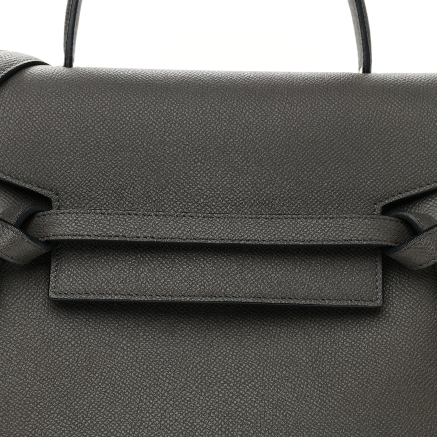 Celine Grained Calfskin Micro Belt Bag Grey 8 of 10