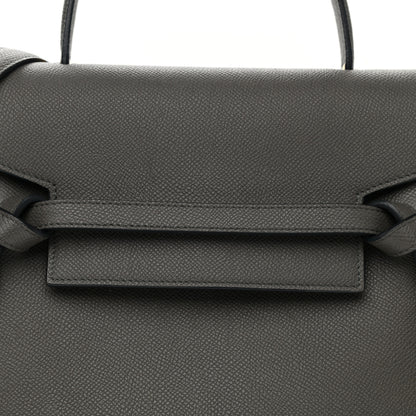Celine Grained Calfskin Micro Belt Bag Grey 8 of 10