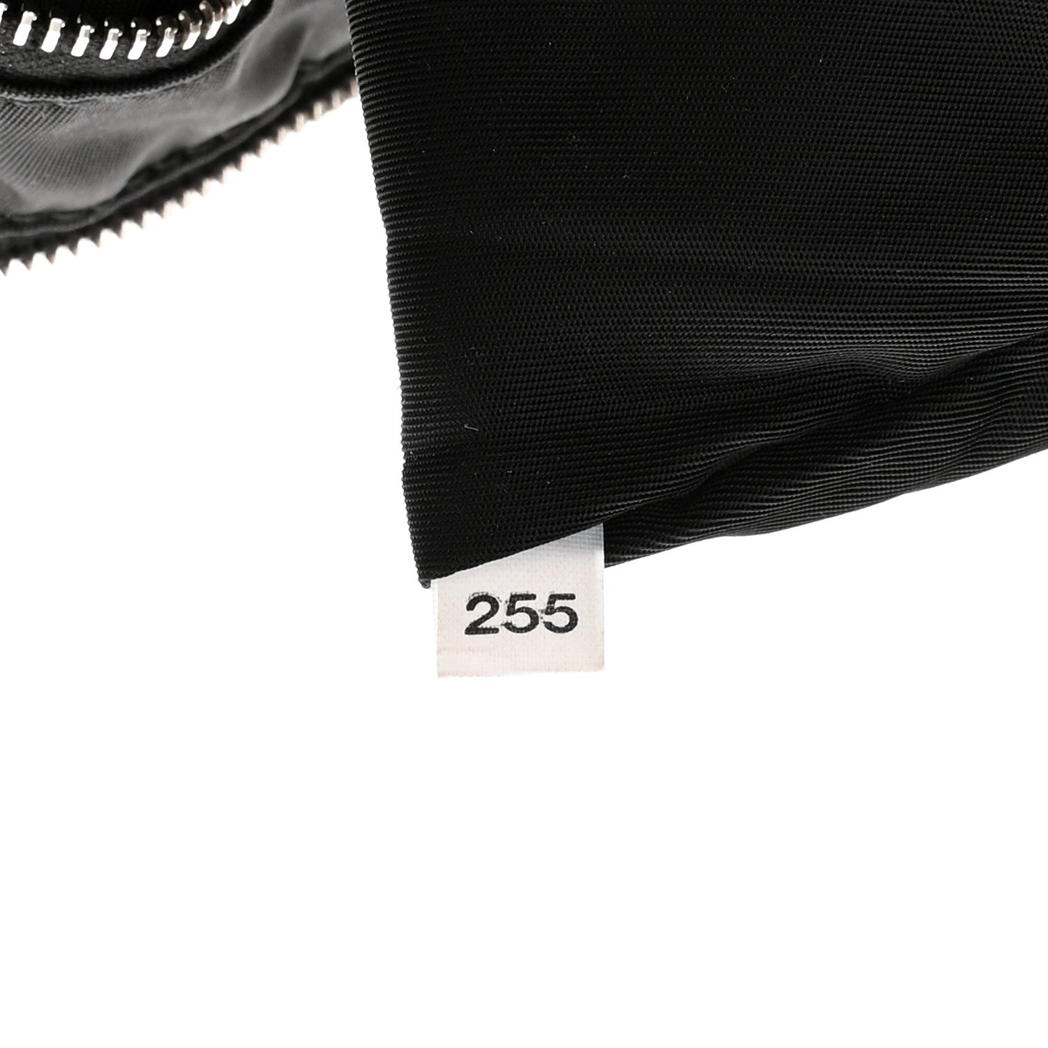 Prada Tessuto Nylon Soft Padded Medium Chain Clutch Bag Black 7 of 10