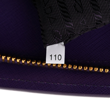 Prada Saffiano Lux Parabole Tote Viola 7 of 10