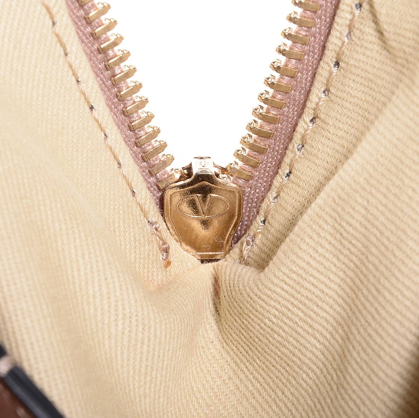 Vitello Rockstud Dome Shopper Soft Noisette