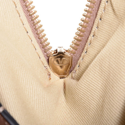 Valentino Garavani Vitello Rockstud Dome Shopper Soft Noisette 8 of 9