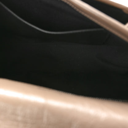 Saint Laurent Crinkled Calfskin Matelasse Monogram Medium Niki Chain Satchel Light Taupe 5 of 9