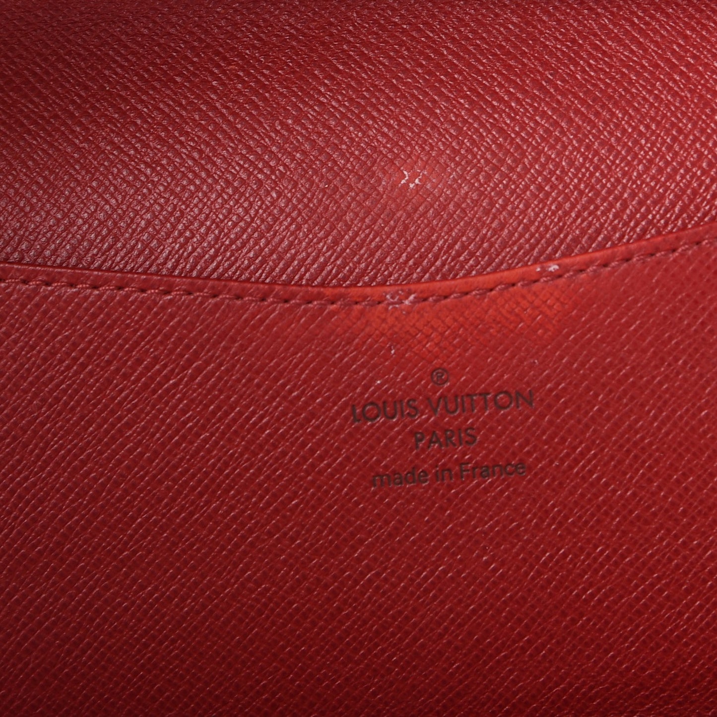 Monogram Josephine Wallet Red