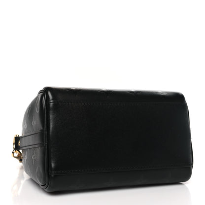 Louis Vuitton Monogram Ink Speedy BB Black 4 of 8