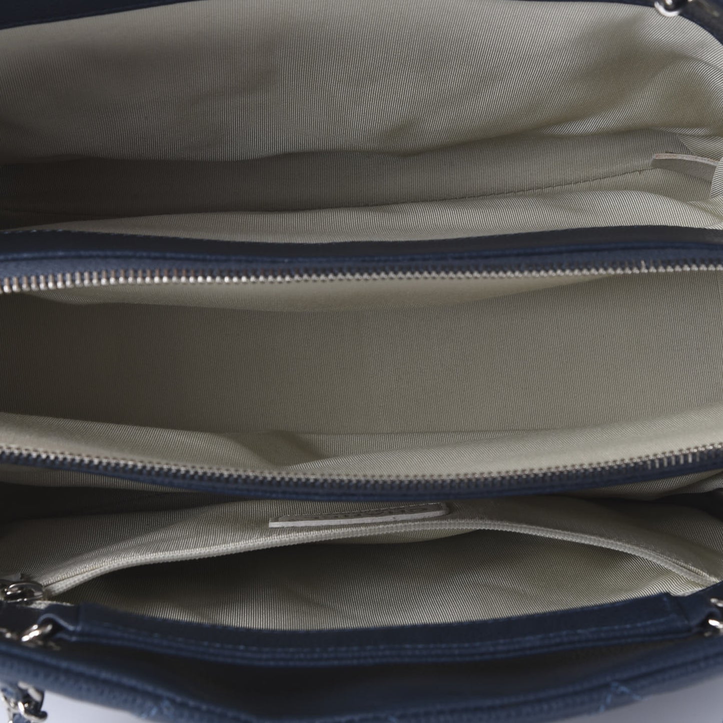 Caviar Quilted Timeless CC Tote Blue