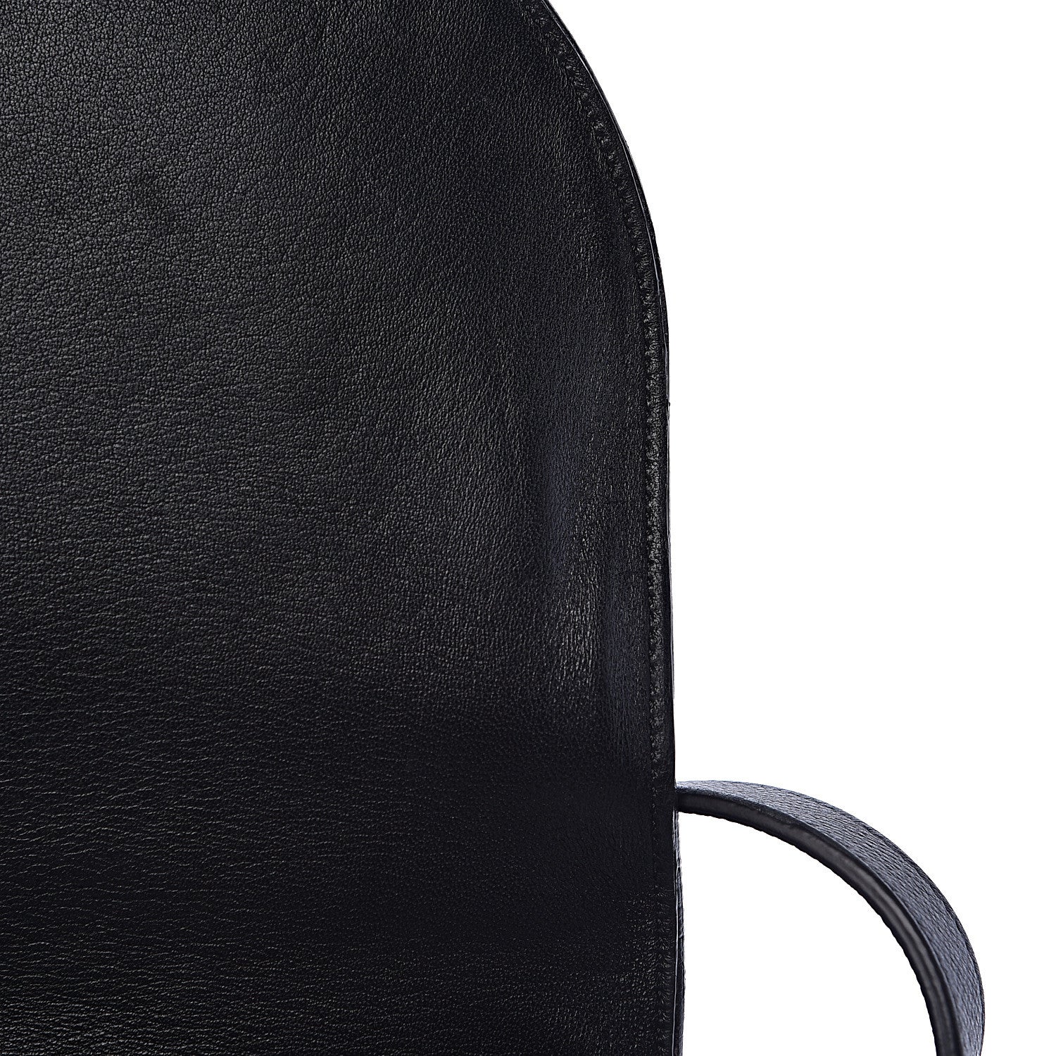 Celine Grained Calfskin Medium Trotteur Black 10 of 11