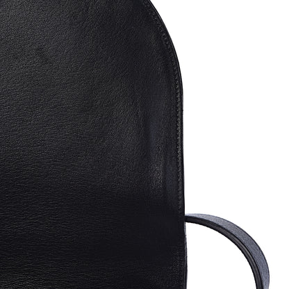 Celine Grained Calfskin Medium Trotteur Black 10 of 11