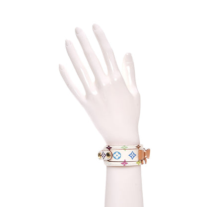 Louis Vuitton Monogram Multicolor Address Wish Bracelet White 2 of 5