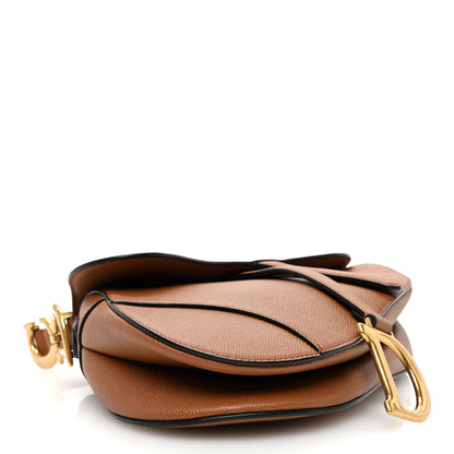 Christian Dior Grained Calfskin Saddle Bag Golden Saddle 4 of 10