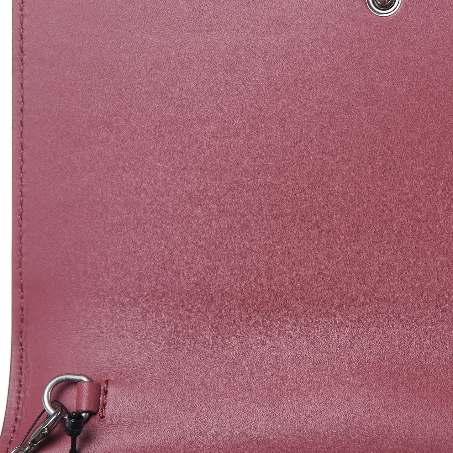 GG Supreme Monogram Blooms Chain Wallet Beige Multicolor Dry Rose