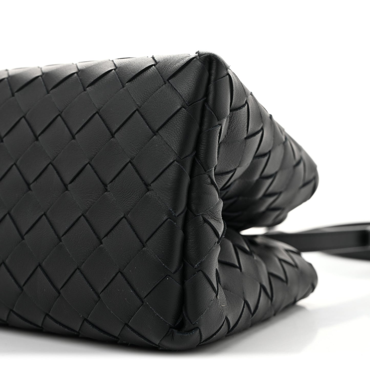 Nappa Intrecciato Small Tote Black