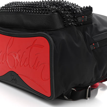 Christian Louboutin Nylon Backloubi Spiked Backpack Black 10 of 10