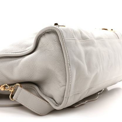 Balenciaga Agneau Gold Metallic Edge Hardware City Gris Glace 10 of 11