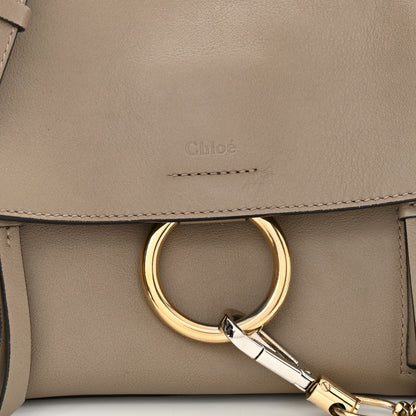 Chloe Calfskin Mini Faye Day Shoulder Bag Motty Grey 8 of 10