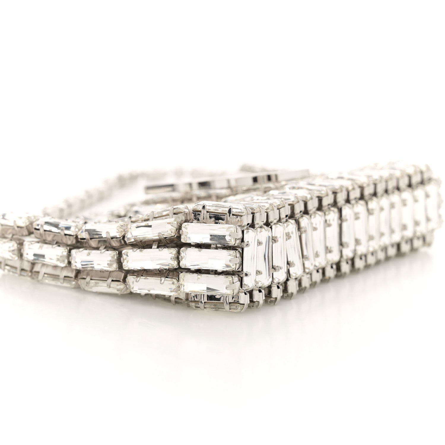 Saint Laurent Crystal Micro Evening Bag Mirror 7 of 9