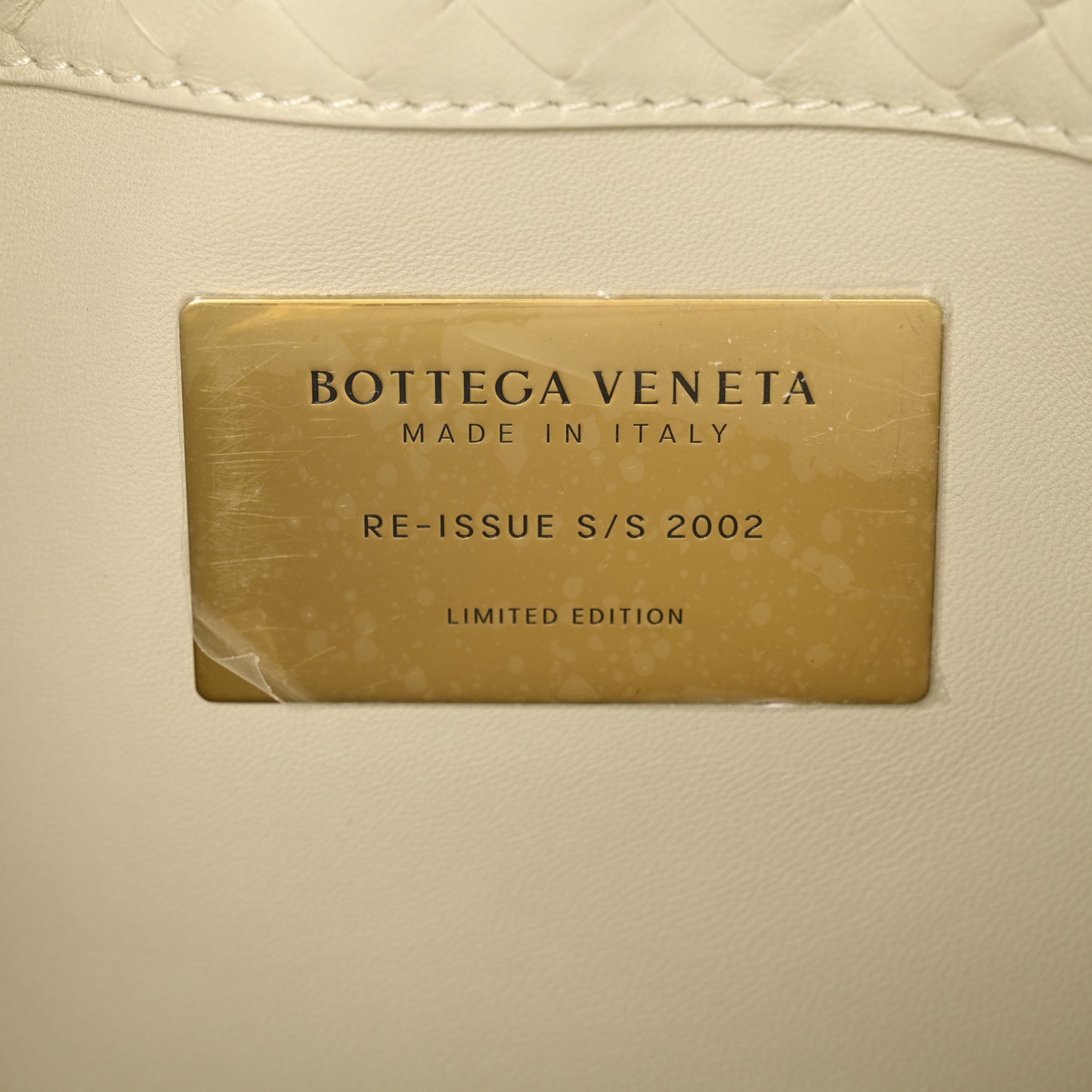 Nappa Intrecciato Basket Bag Sea Salt