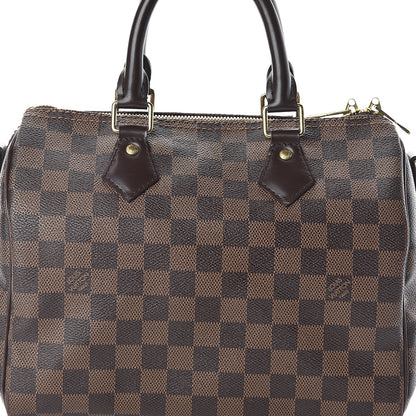 Louis Vuitton Damier Ebene Speedy Bandouliere 25 5 of 8
