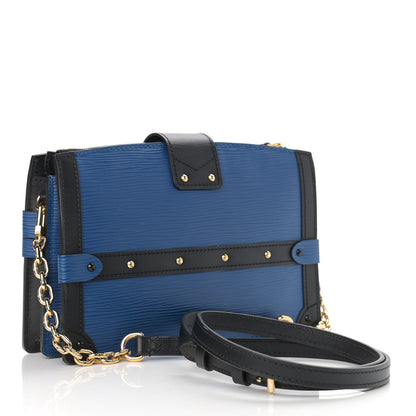 Louis Vuitton Epi Trunk Clutch Blue 3 of 8