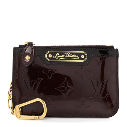 Louis Vuitton Vernis Key Pouch Amarante 1 of 6