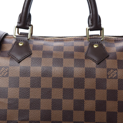 Louis Vuitton Damier Ebene Speedy Bandouliere 30 10 of 11