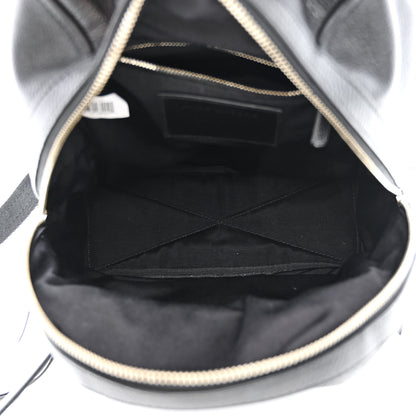 Marc Jacobs Pebbled Calfskin Biker Backpack Black 4 of 12