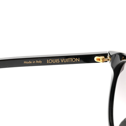 Louis Vuitton Acetate My Monogram Round Sunglasses Z2004E Black 5 of 7
