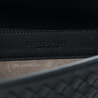 Bottega Veneta Nappa Intrecciato Top Handle Bag Black 6 of 9