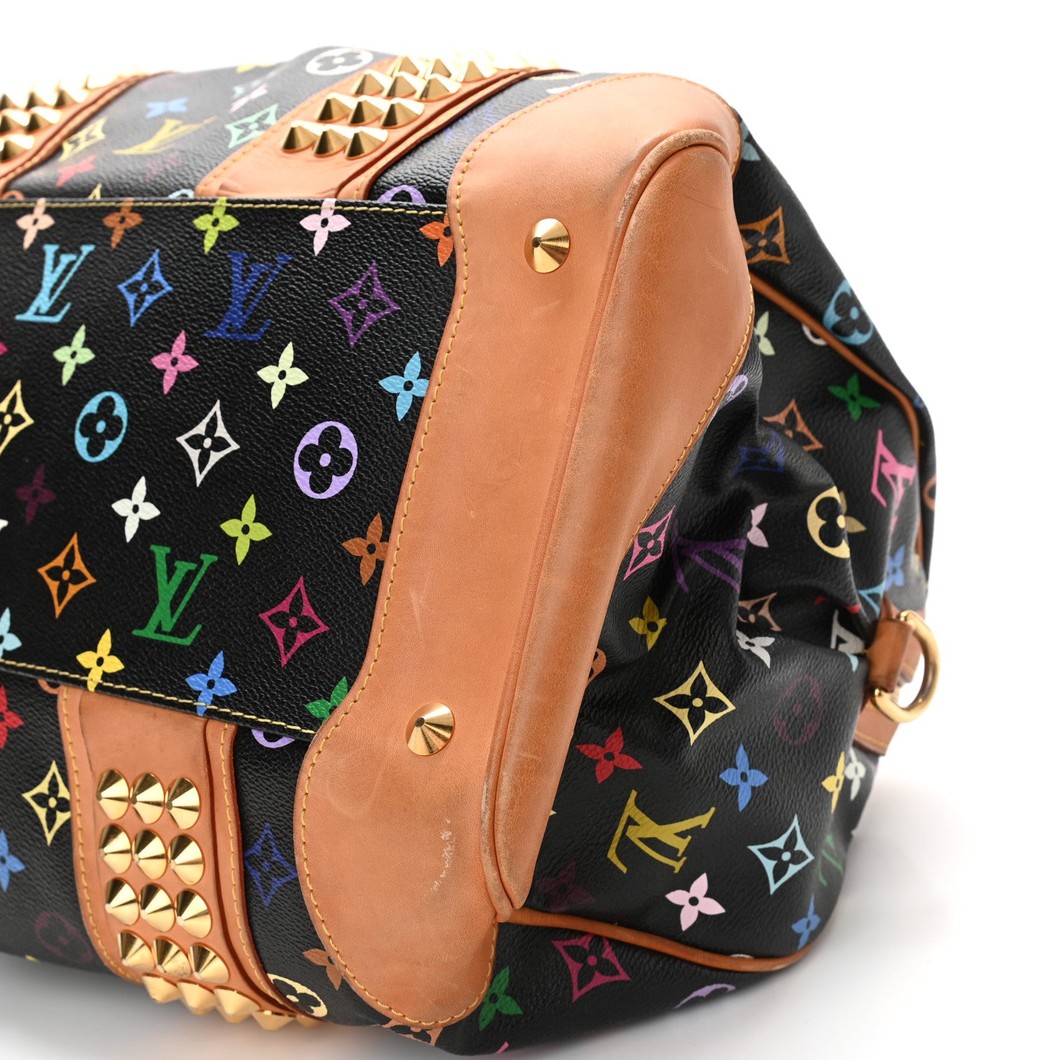 Louis Vuitton Monogram Multicolor Courtney GM Black 9 of 12