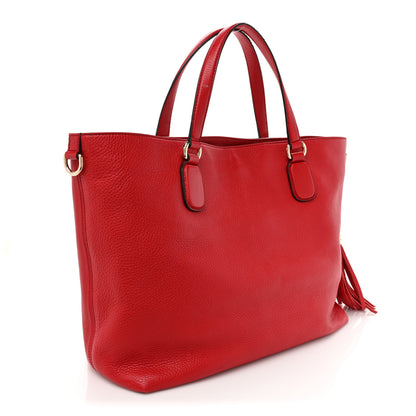 Gucci Cellarius Calfskin Large Soho Working Tote Tabasco 3 of 19